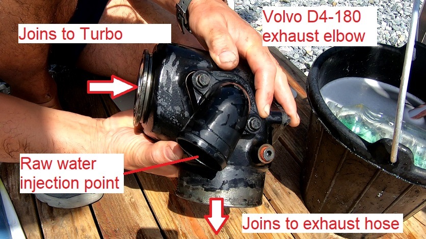 Volvo exhaust elbow Volvo exhaust elbow