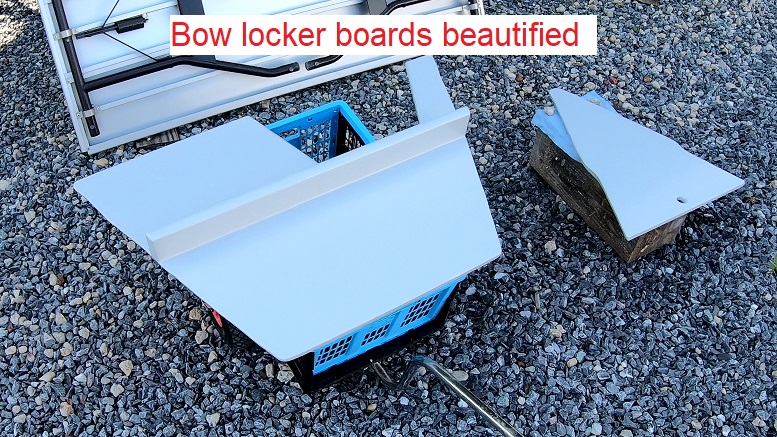 bow locker boards painted bow locker boards painted
