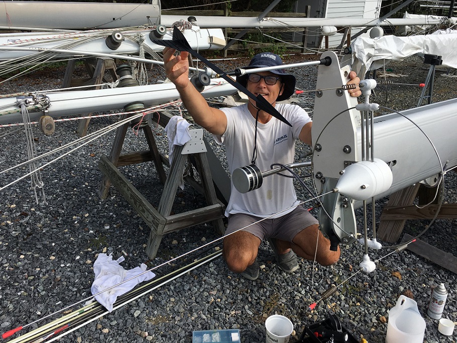 new Windex clears the Pacific antenna. new Windex clears the Pacific antenna.