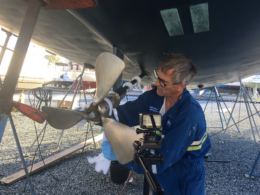 preparation for PropSpeed paint