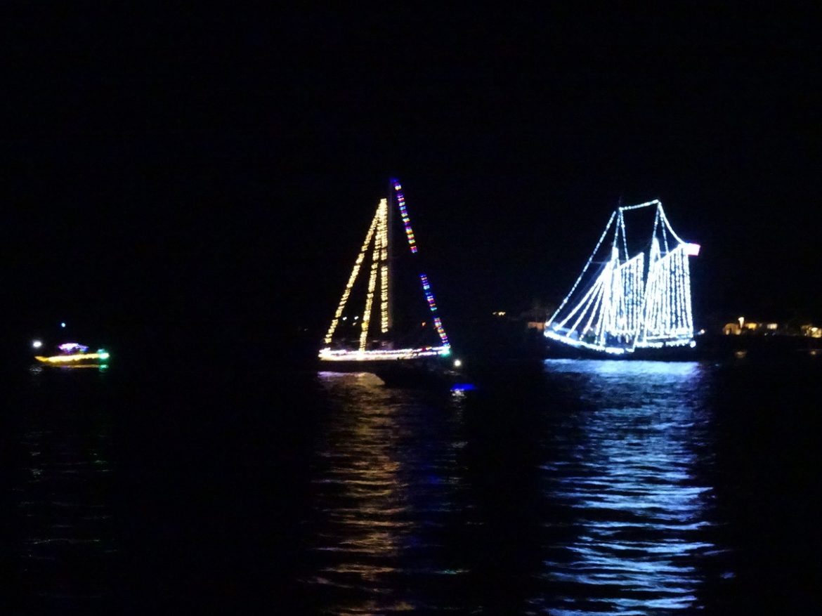 boat parade in St.Augustine boat parade in St.Augustine