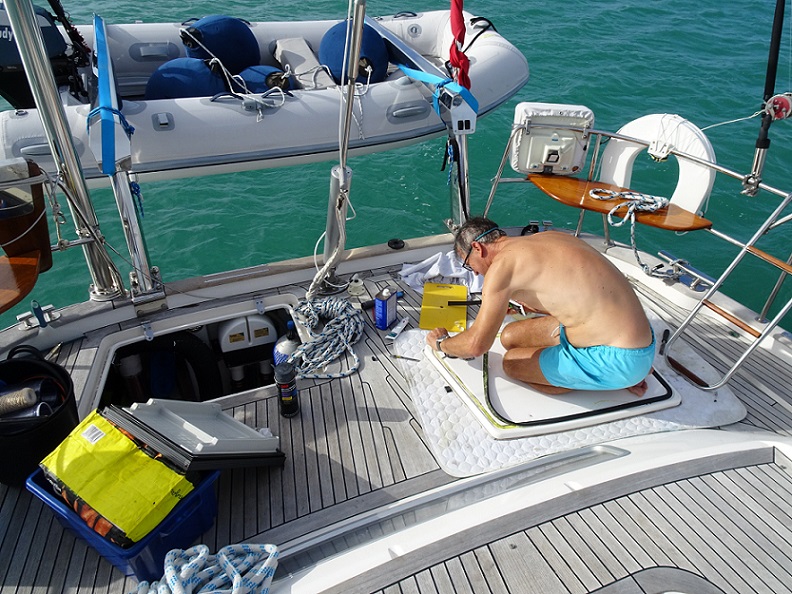 new seal on deck lockers new seal on deck lockers