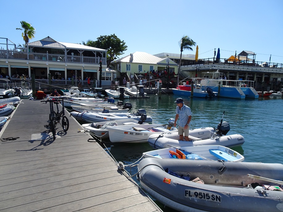 Key West dinghy dock