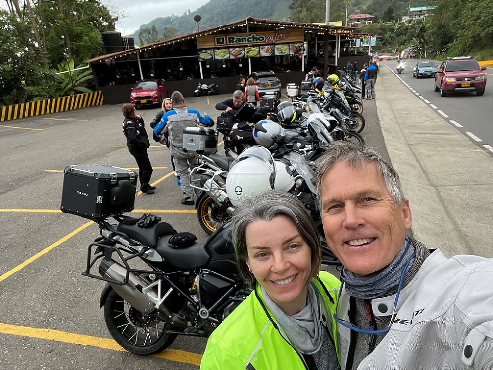 first coffee stop of the moto-tour, it reset our expectations and learned that whatever we order, all we get is “tinto” first coffee stop of the moto-tour, it reset our expectations and learned that whatever we order, all we get is "tinto"