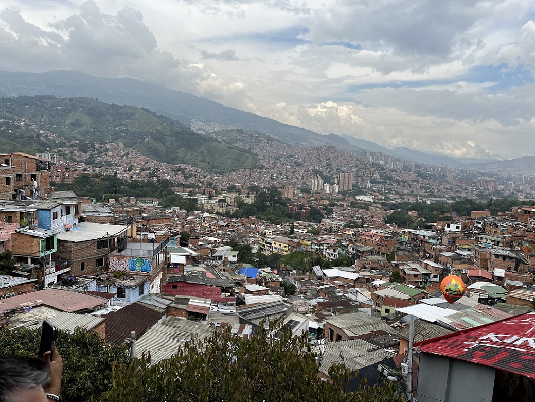 Medellin, view from Comuna 13 Medellin, view from Comuna 13