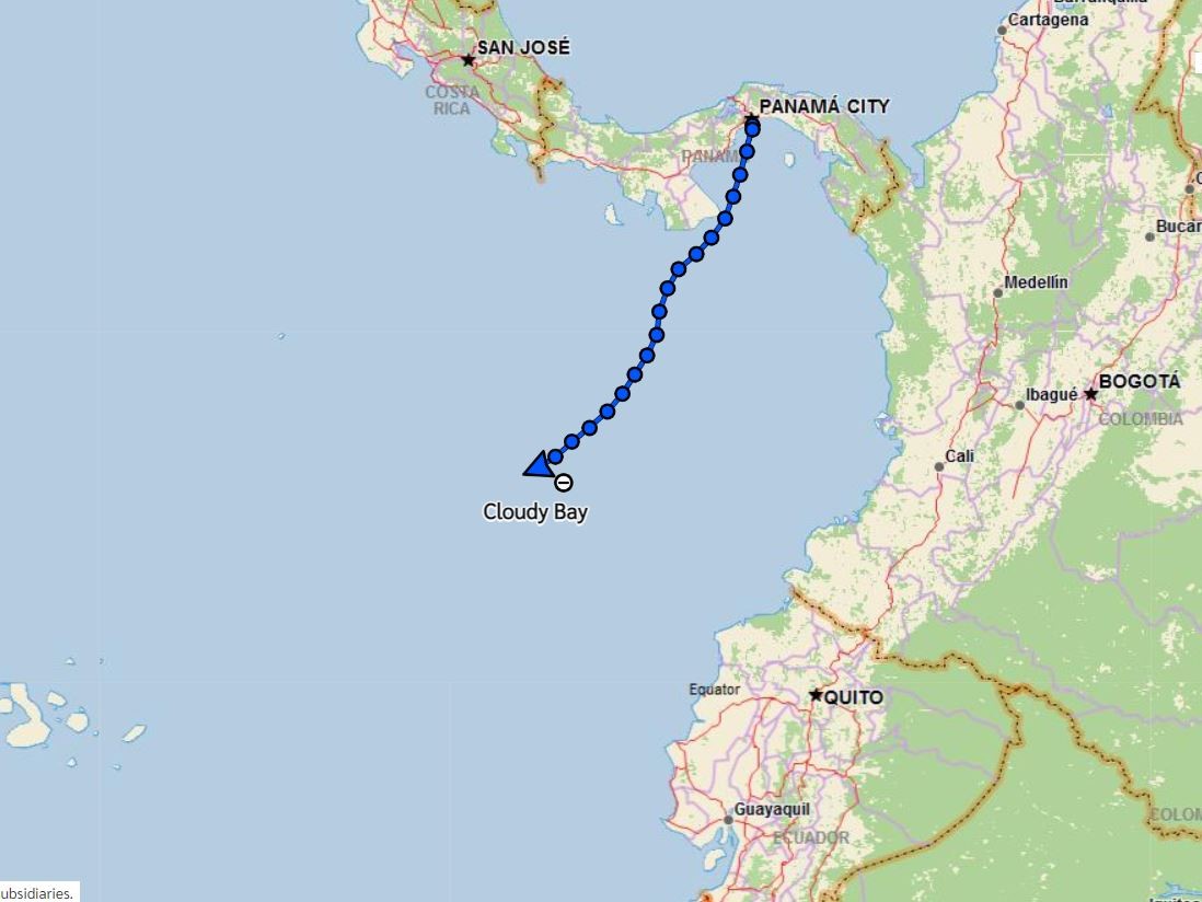 Leaving Panama for French Polynesia Sail Cloudy Bay Sailing Blog